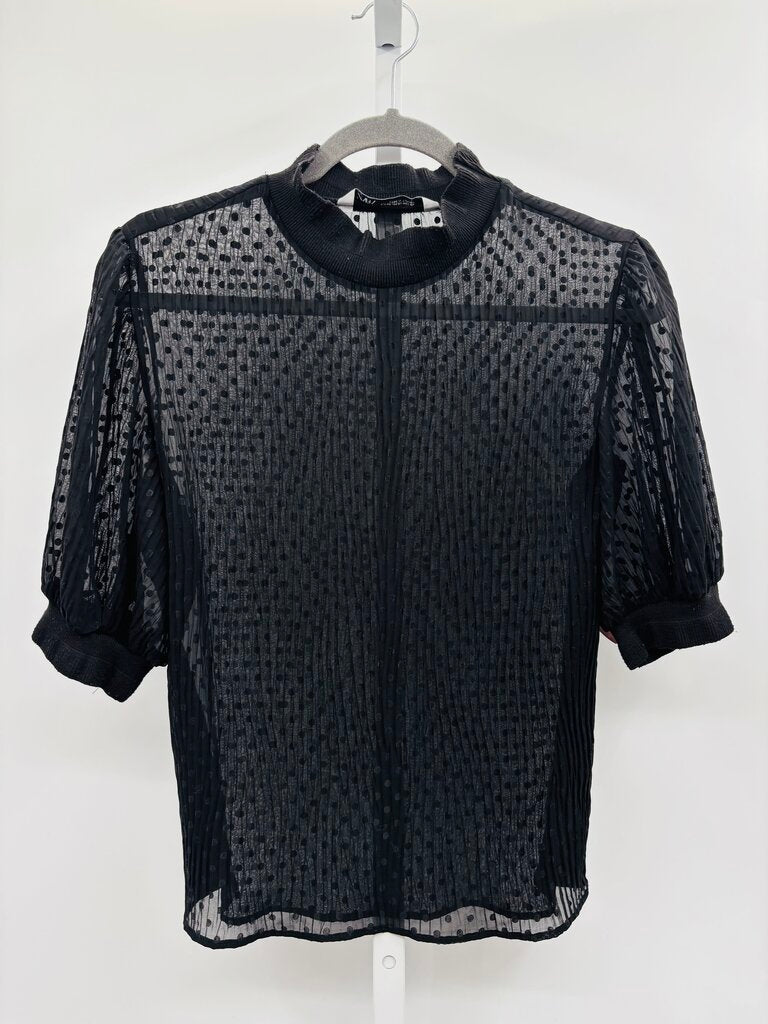 Zara Blouse Black XS