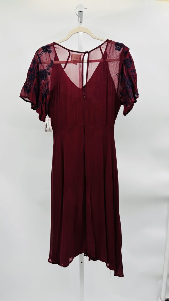 Maeve Dress Burgundy 0