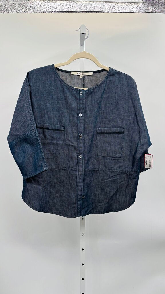 Hache Top Blue M
