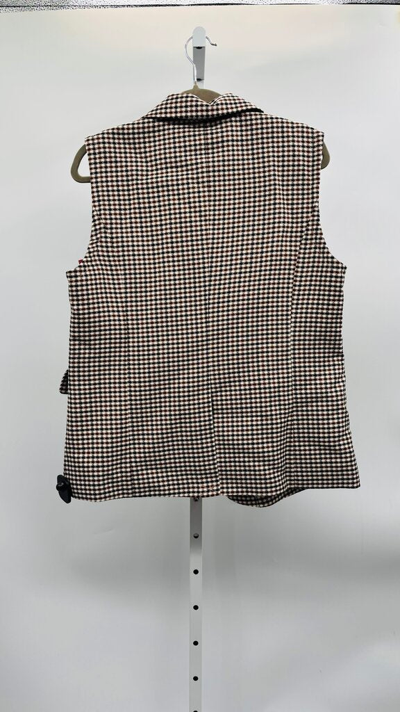 Mina Self Vest Brown/Black L