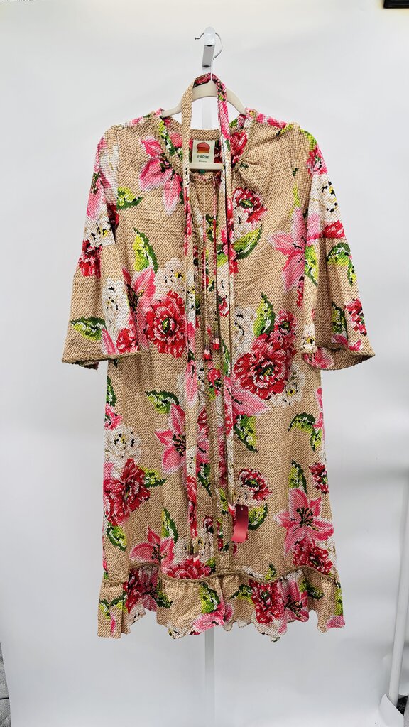 farm rio Dress Tan M