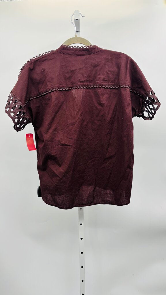 Elie Tahari Blouse Brown S