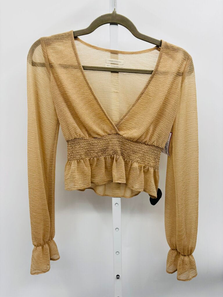 Urban Outfitters Top Gold XS