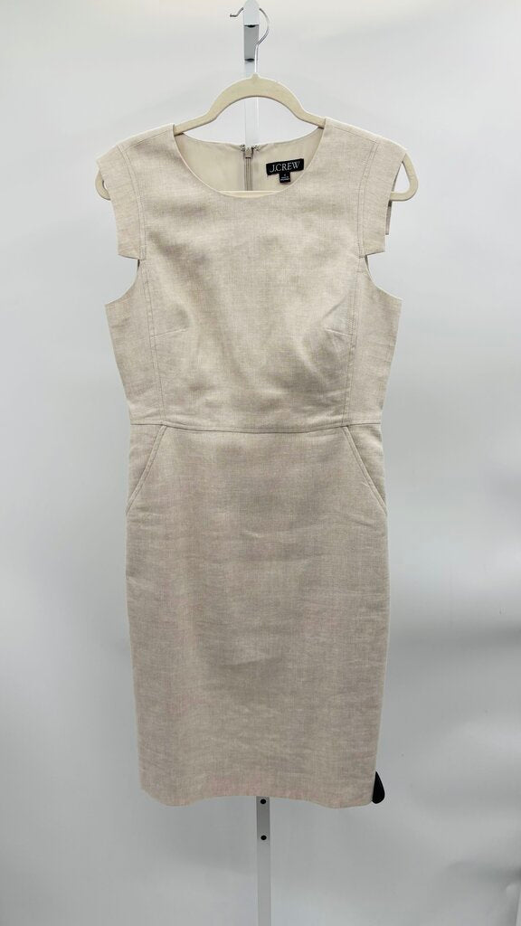 J. Crew Dress Beige 8