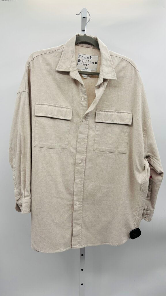 Frank & Eileen Shirt Beige S