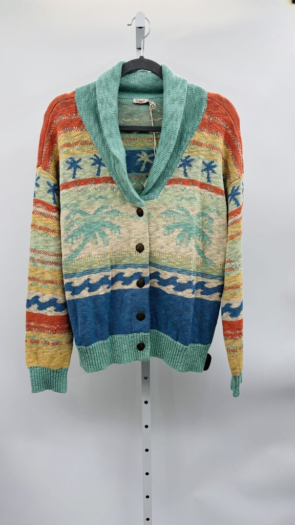 Faherty Cardigan Multi L