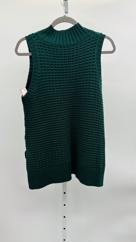 French Connection Sweater Vest Green L