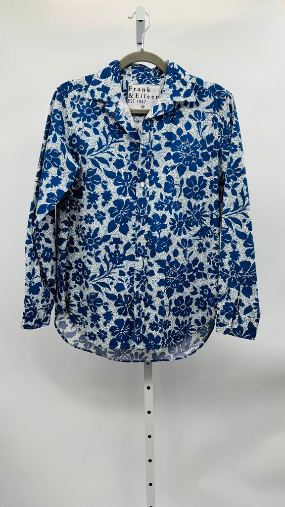 Frank & Eileen Shirt Blue M