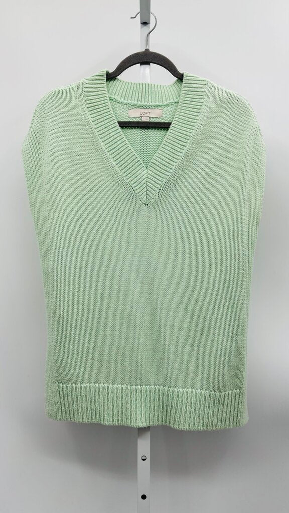 Loft Sweater Vest Green S