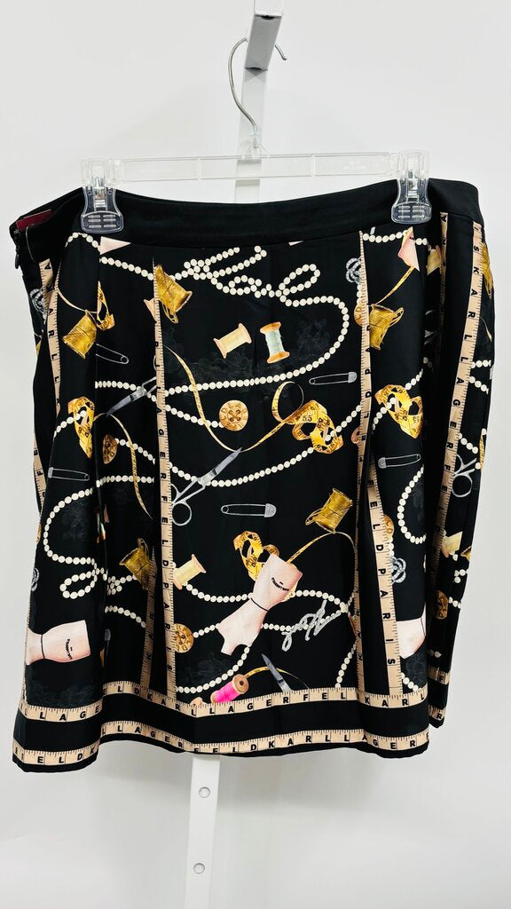 Karl Lagerfeld: Paris Skirt Black 12