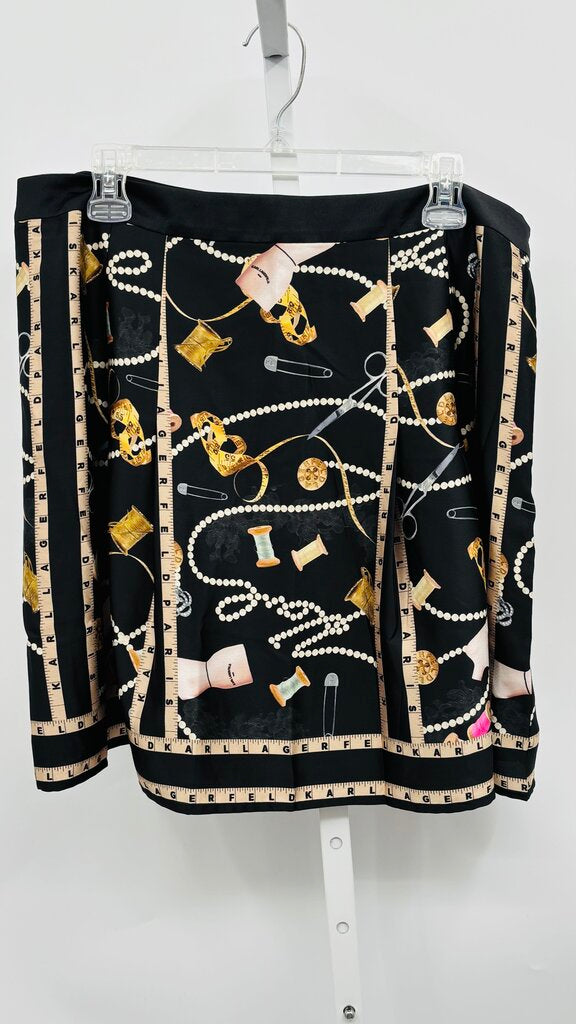 Karl Lagerfeld: Paris Skirt Black 12