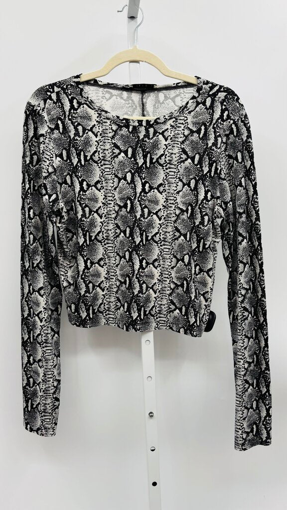 Alice + Olivia Top Grey L