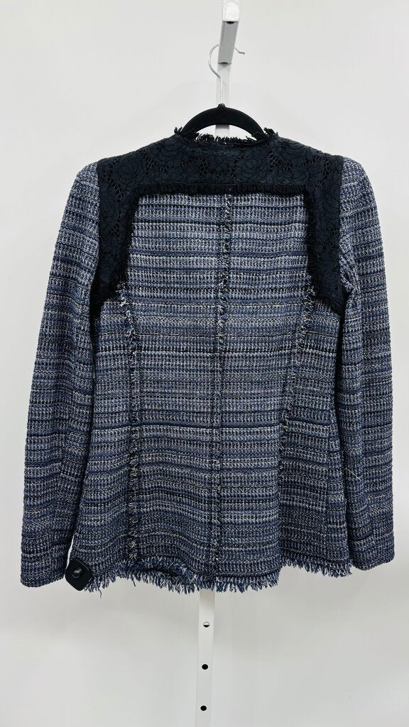 Rebecca Taylor Jacket Blue 6