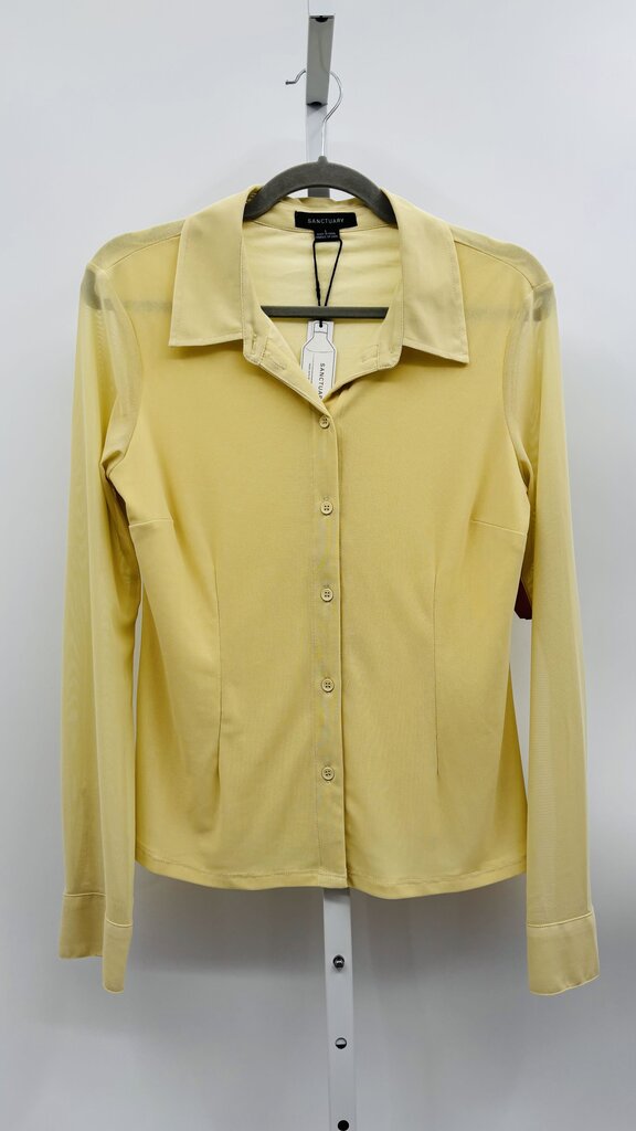 Sanctuary Shirt Yellow L