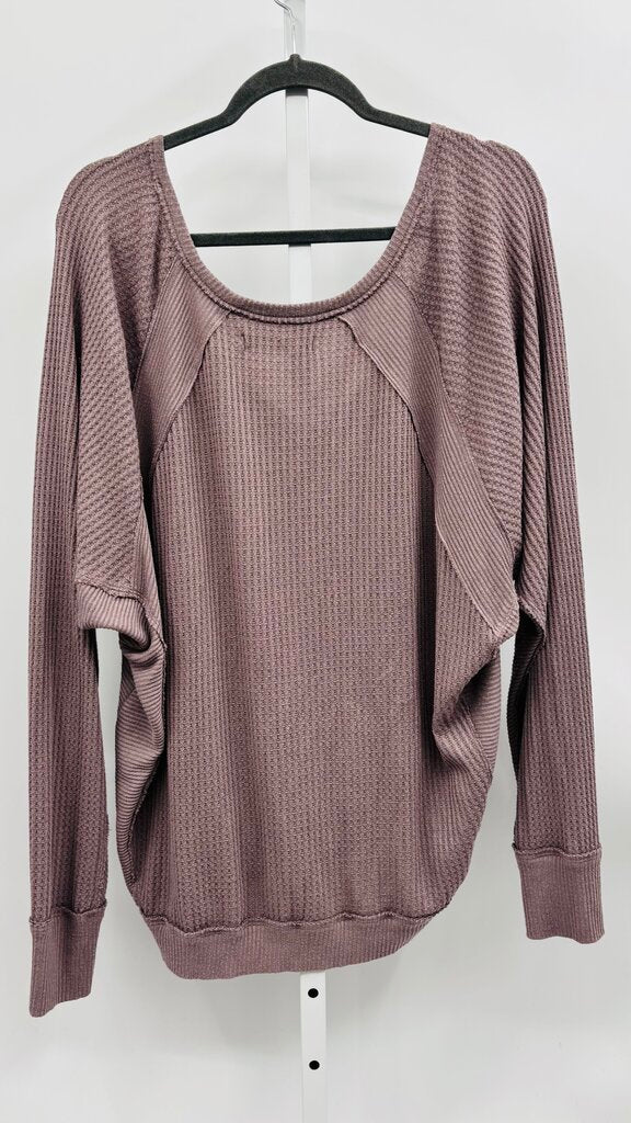 We the Free Top Taupe L