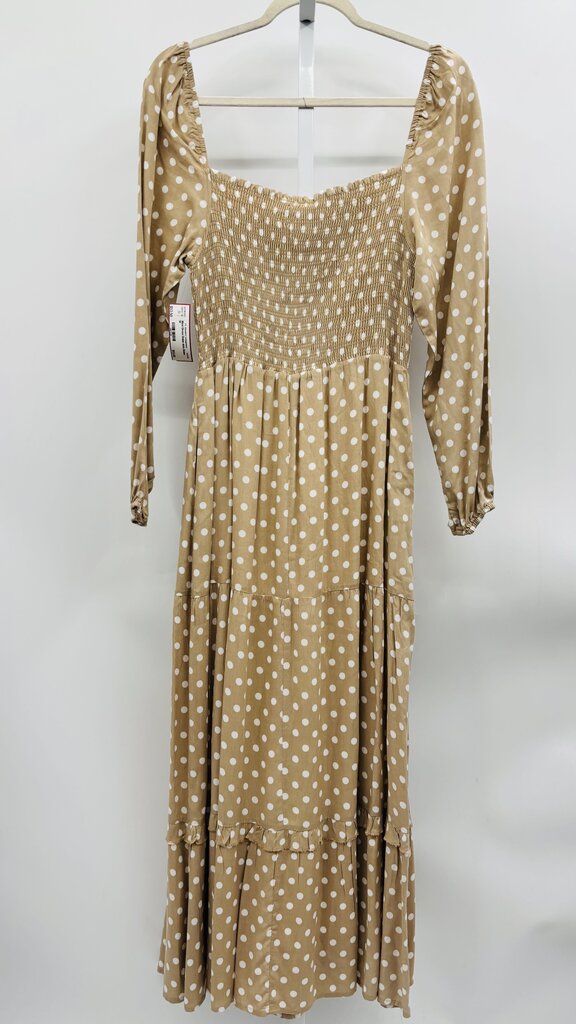 Dolan Maxi Dress Beige M