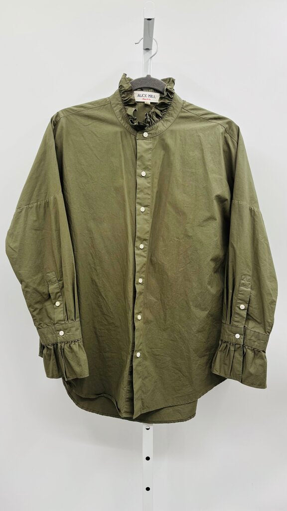 Alex Mill Blouse Green M