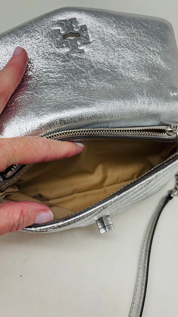 Tory Burch Crossbody Bag Silver