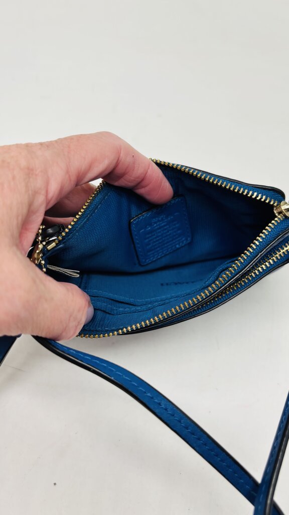 Coach Wristlet Blue