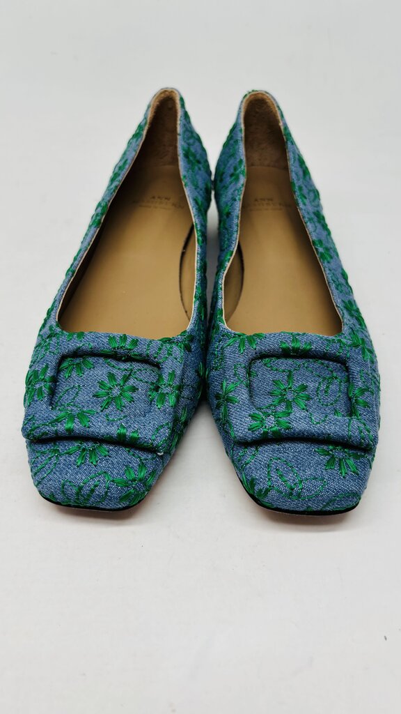 Ann Mashburn Low Heel Denim 8.5