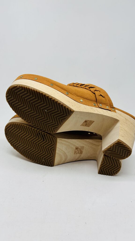 J. Crew Factory Clogs Tan 8