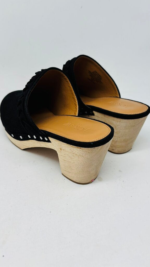 J. Crew Factory Clogs Black 8