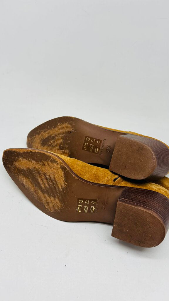 Madewell Ankle Boots Tan 7.5