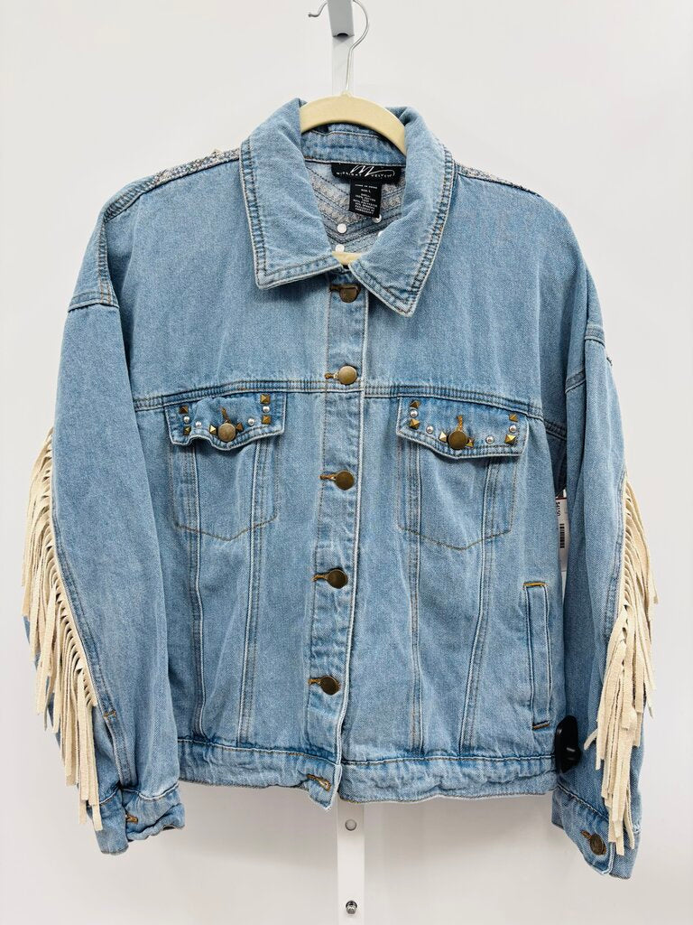 Midnight Velvet Jacket Denim L