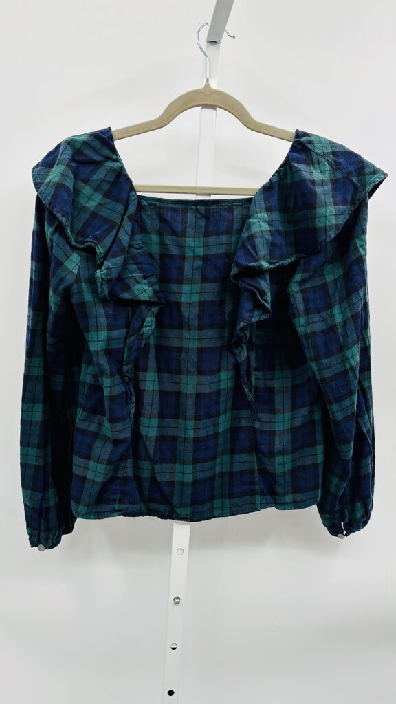 J. Crew Factory Top Green S