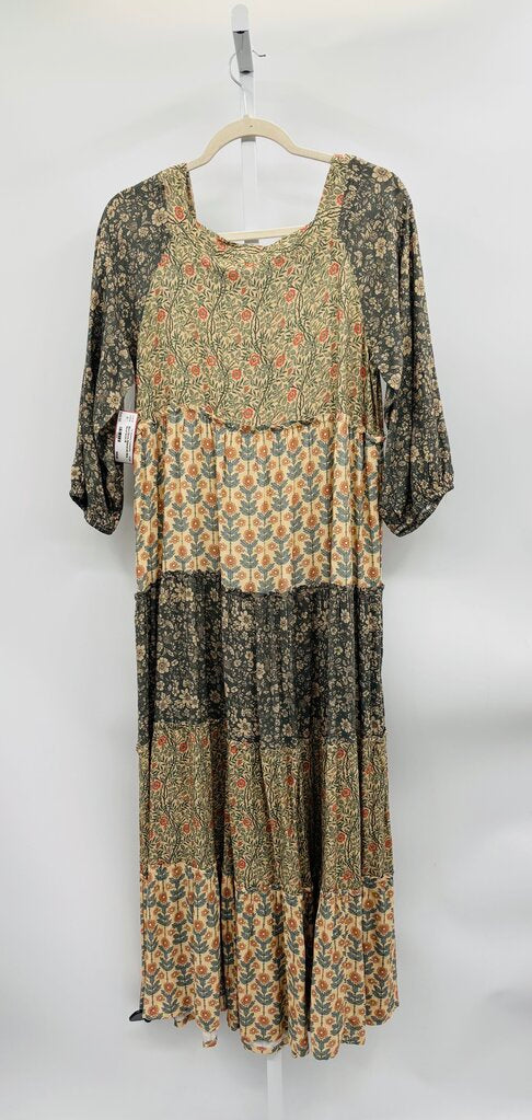 Natural Life Maxi Dress Green M