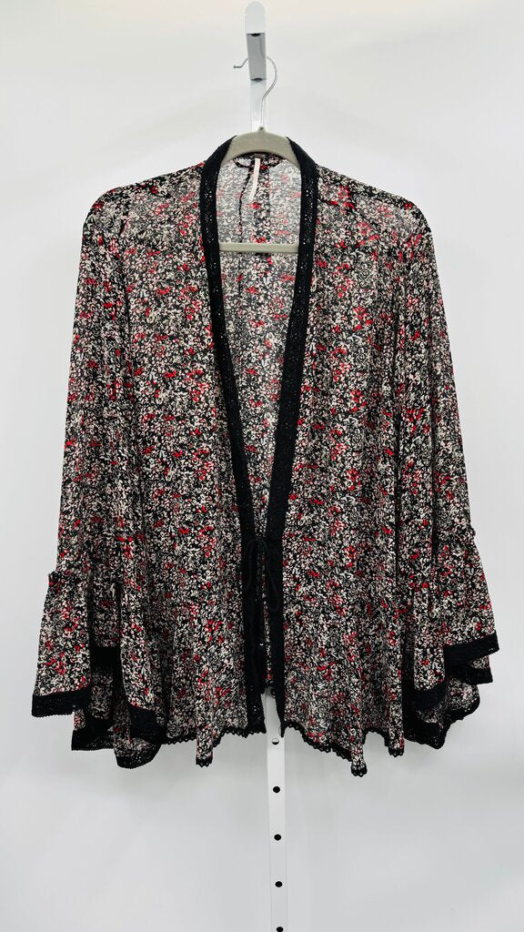 Free People Kimono Black L