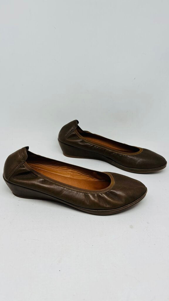 Gentle Souls Wedge Brown 11