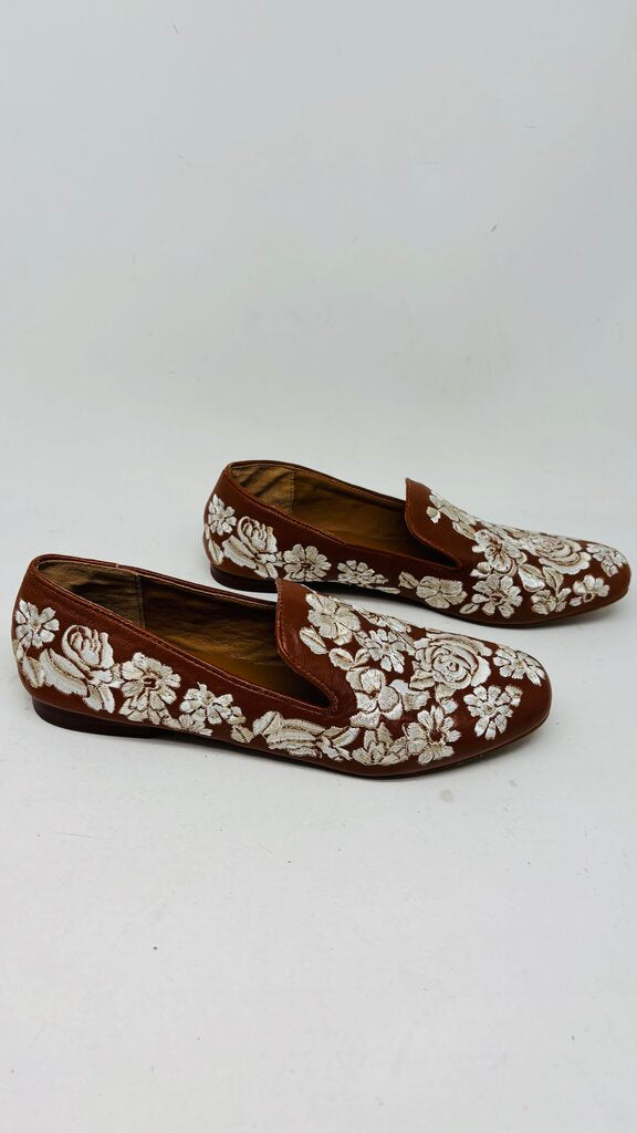 Patricia Nash Flats Brown 8