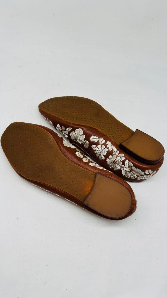 Patricia Nash Flats Brown 8