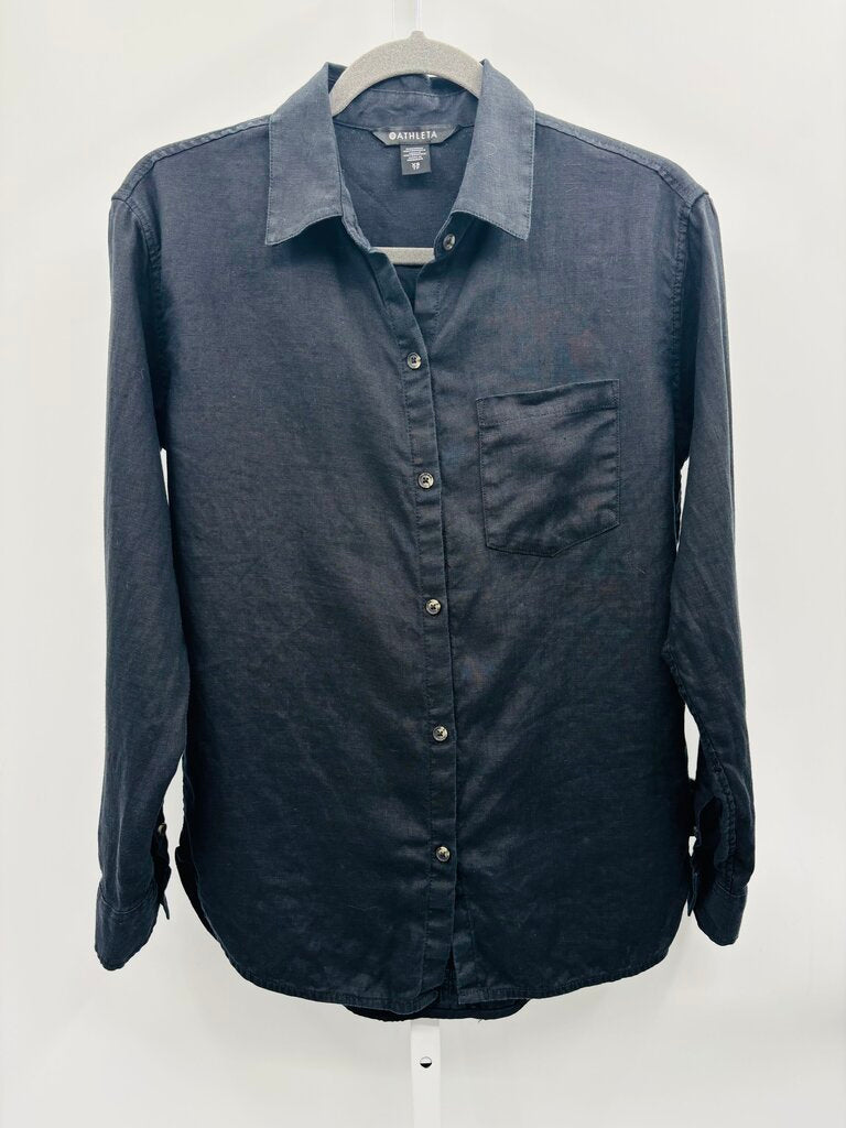 Athleta Shirt Black XS