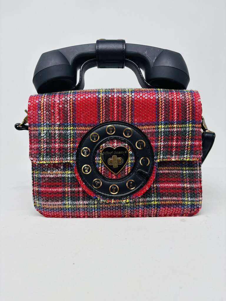 Betsey Johnson Crossbody Bag Red