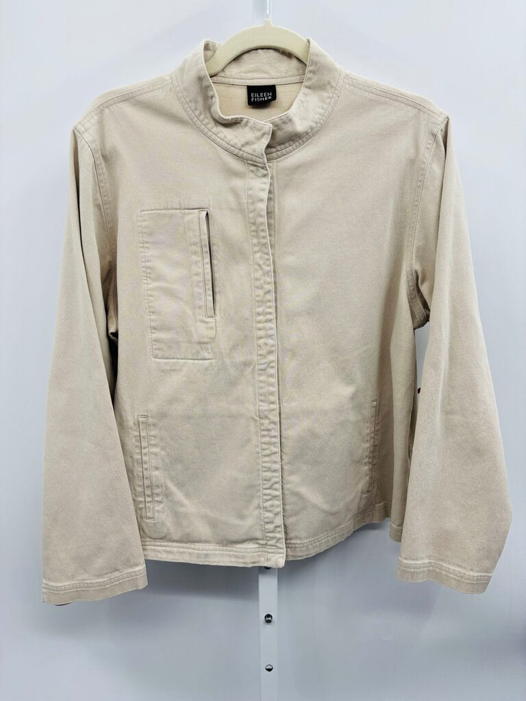 Eileen Fisher Jacket Beige L