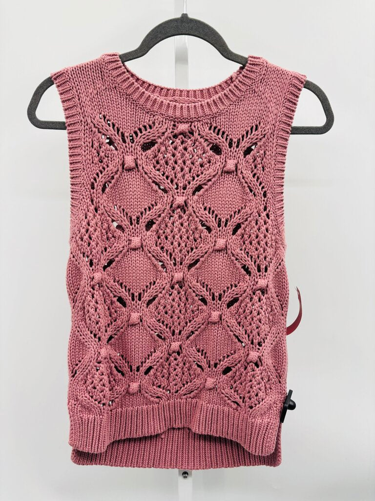 Lucky Brand Sweater Vest Purple S
