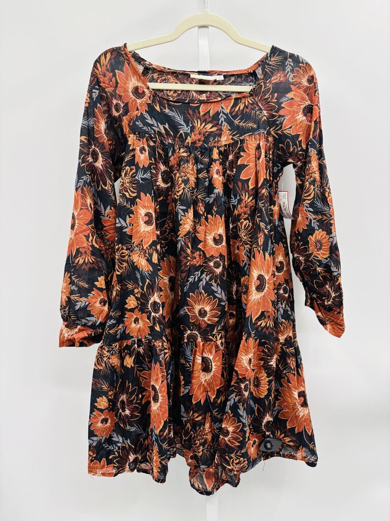 Happy Nature Dress Orange XS