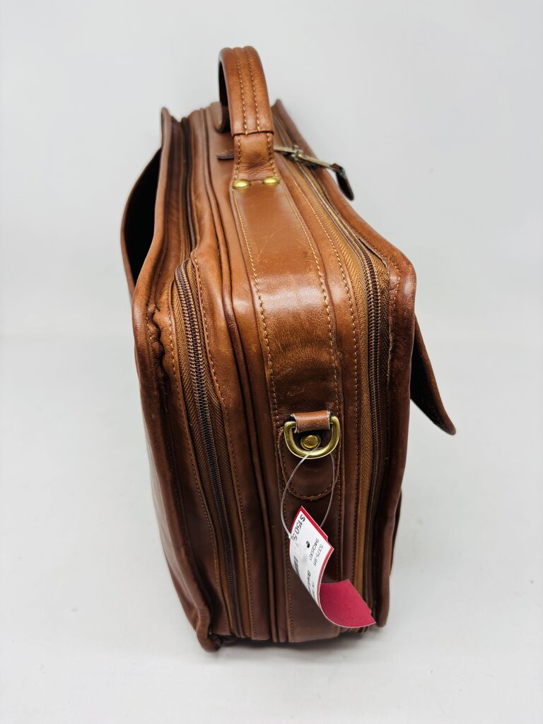 Coach Briefcase Tan