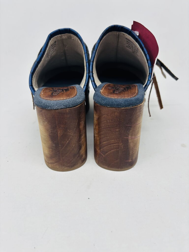 Freebird Clogs Navy 8