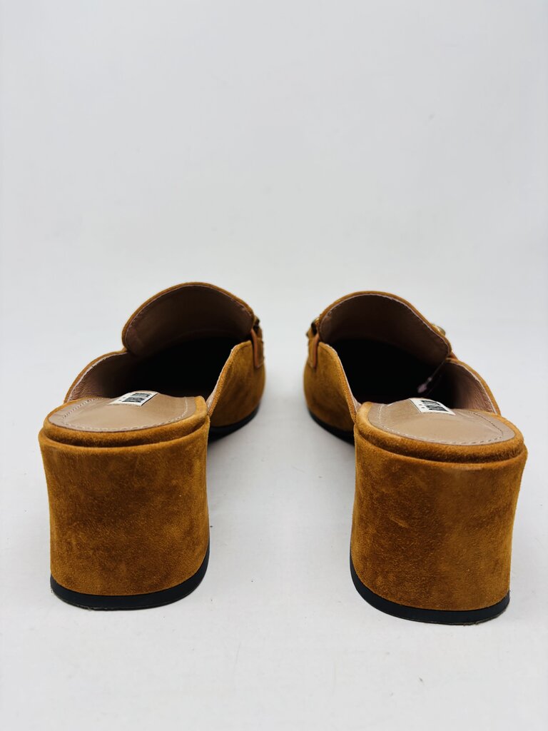 Bibi Lou Mules Tan 8.5