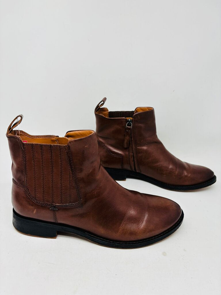 Franco Sarto Ankle Boots Brown 9.5