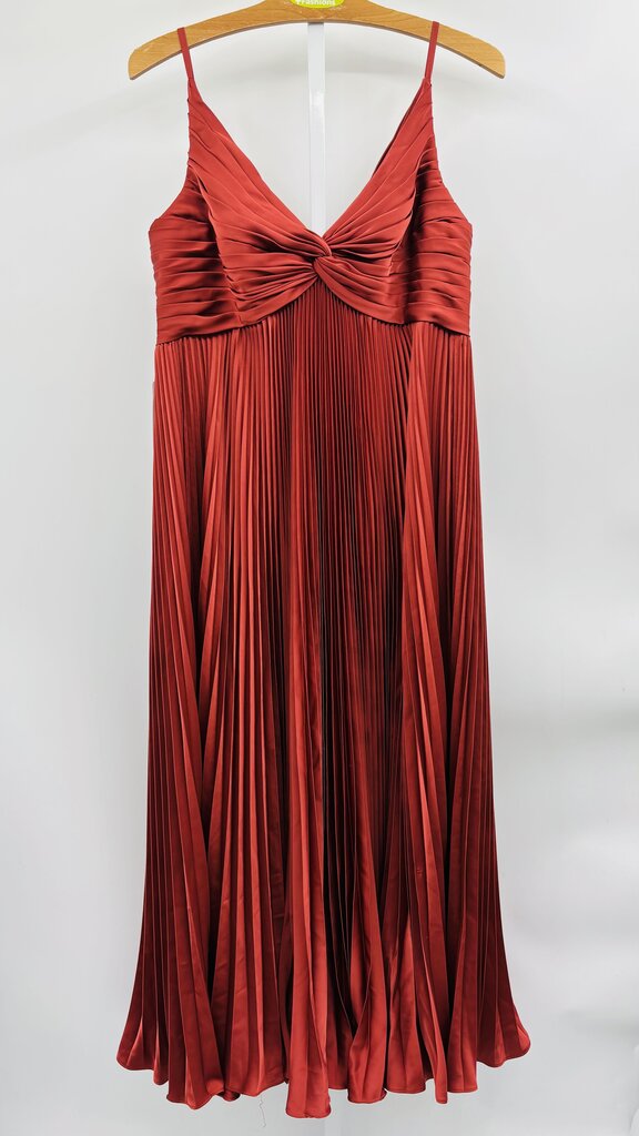Azazie Formal Dress Plus Brown 18