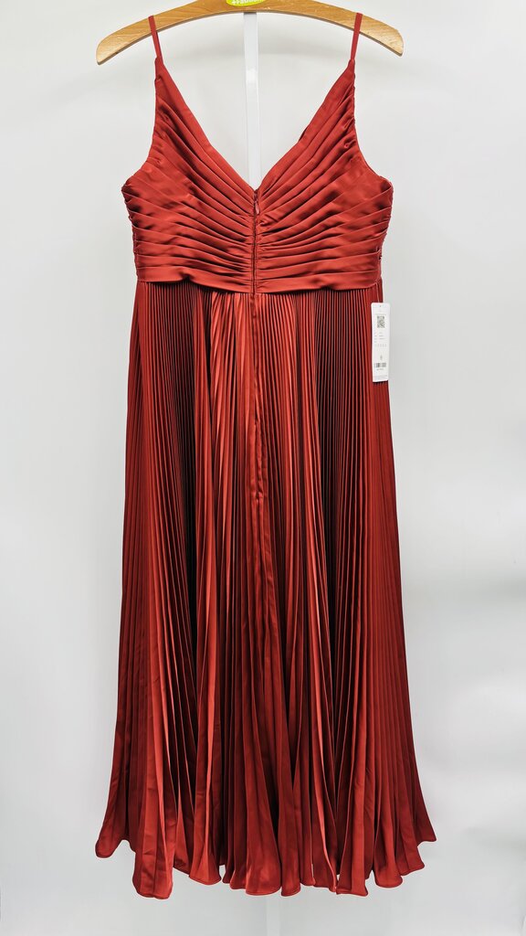 Azazie Formal Dress Plus Brown 18