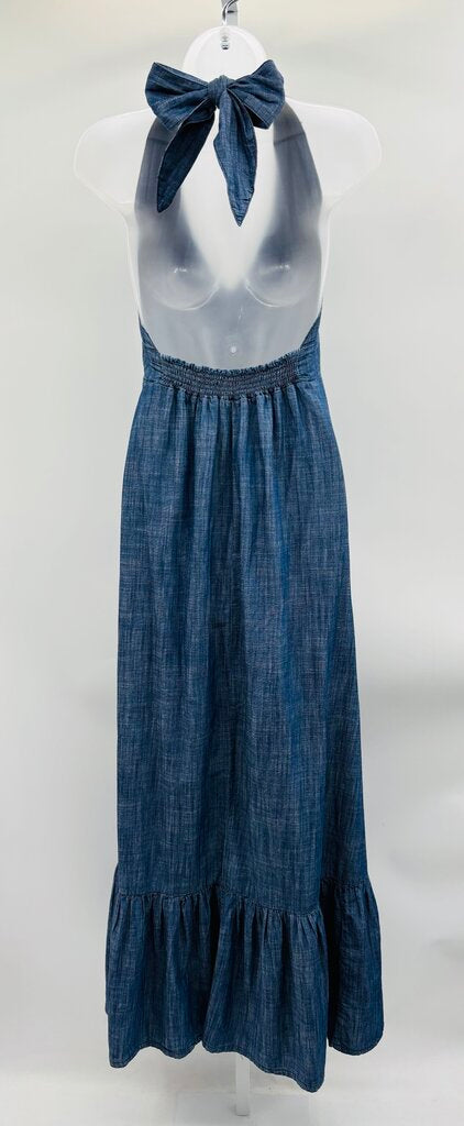 Celebrity Pink Maxi Dress Denim S