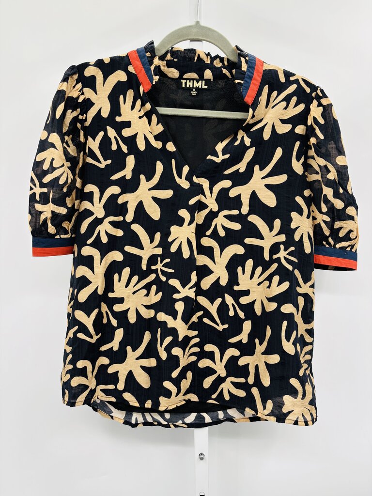THML Blouse Navy M