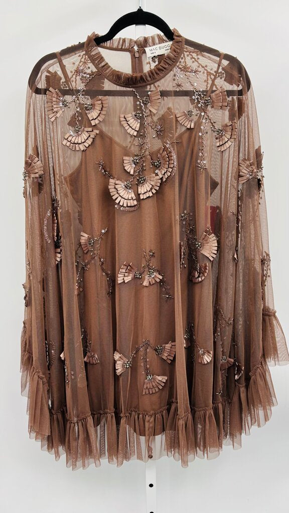 mac duggal Dress Brown 6