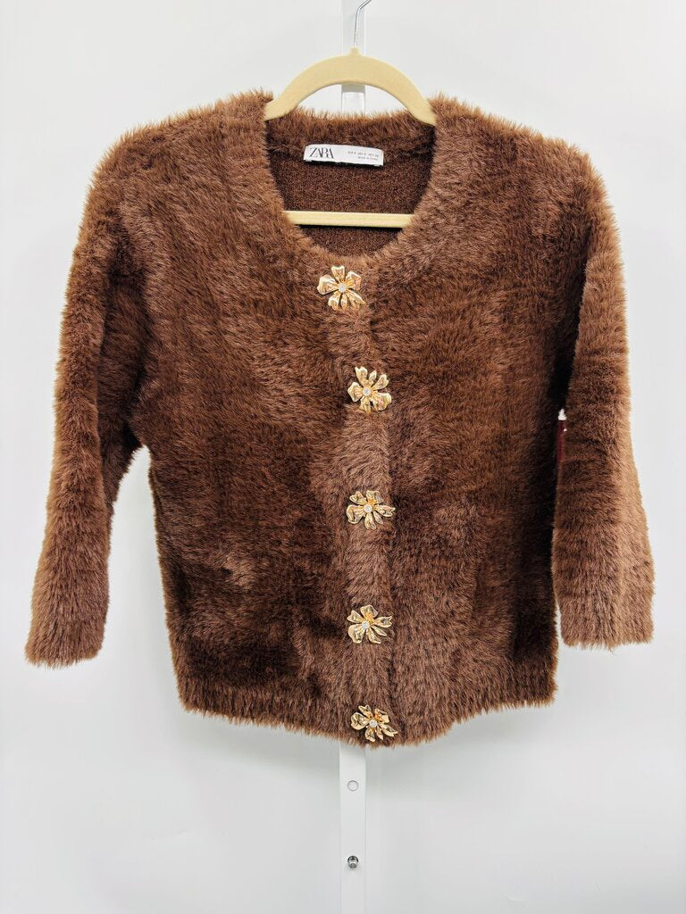 Zara Cardigan Brown S