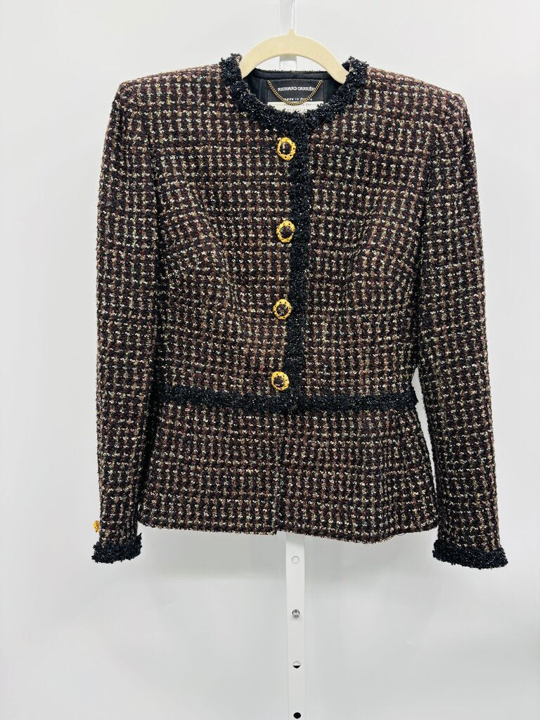 Saks 5th Avenue Jacket Brown 6
